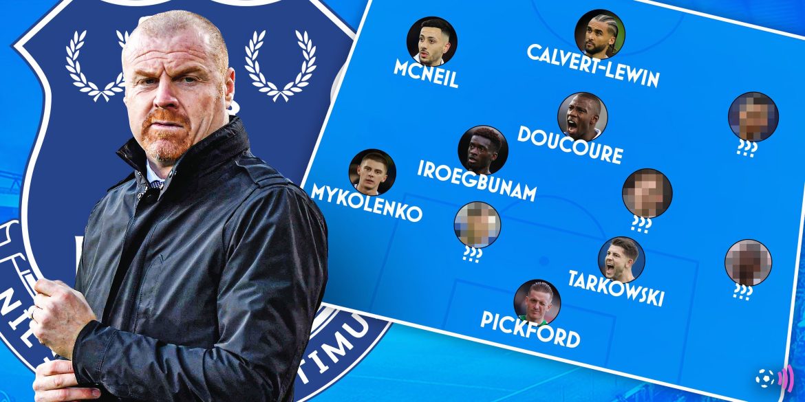 Dyche makes 8 changes in predicted Everton lineup v Leicester